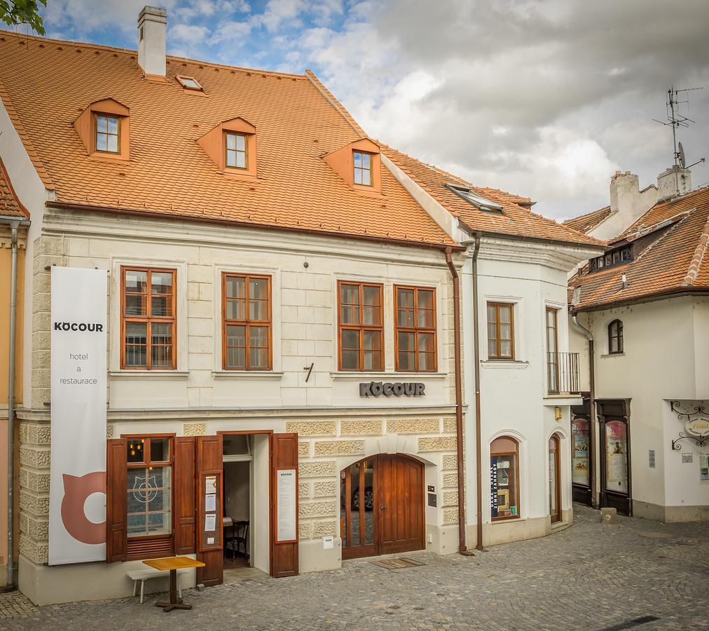 Hotel Kocour Тршебич Екстер'єр фото